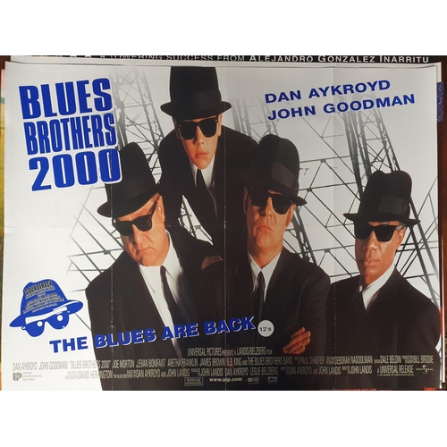 141 - A good selection of Movie Posters to include Blues Brothers 2000 x 2, Breakdown, Babe x 2, Borat, Ba... 