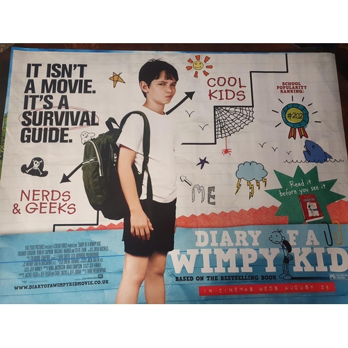 424 - A good selection of Movie Posters to include Diary of  Whimpy Kid 2,Dance Flick, Diary of a Whimpy K... 