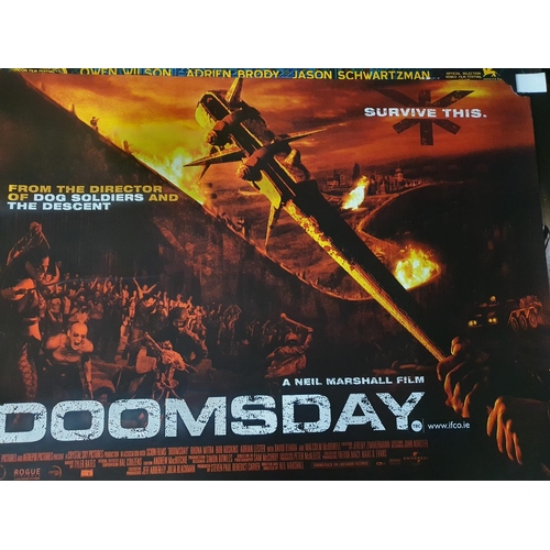 427 - A good selection of Movie Posters to include Doomsday, The Darjeeling Limited, Death Sentence, Dirty... 