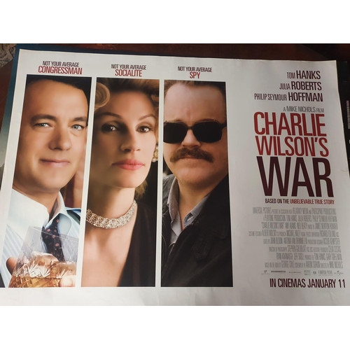 437 - A good selection of Movie Posters to include Changeling x 2, Charlie Bartlett, Charlie Wilson's War,... 