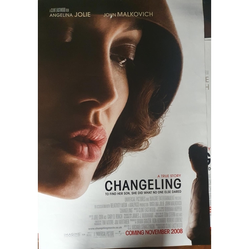 437 - A good selection of Movie Posters to include Changeling x 2, Charlie Bartlett, Charlie Wilson's War,... 