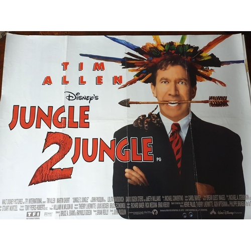 450 - A good selection of Movie Posters to include John Q, The Juror, Jungle 2 Jungle, Just Married, Jack ... 