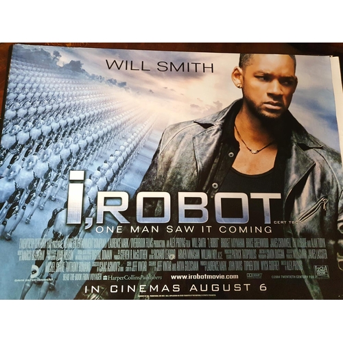 455 - A good selection of Movie Posters to include I Robot, Inside I am Dancing, The Island, Inheritance, ... 