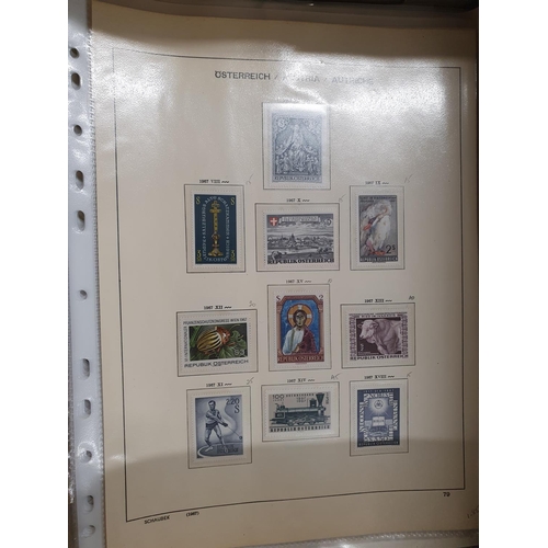 44 - A box of mint Austrian Stamps.