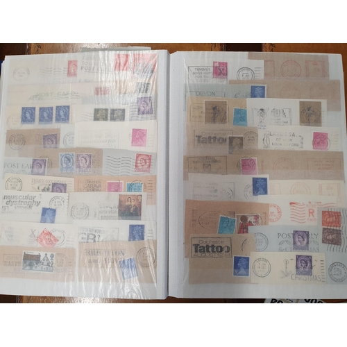 86 - Stamps: A full Stock Book  of Great Britain Post Mark History.