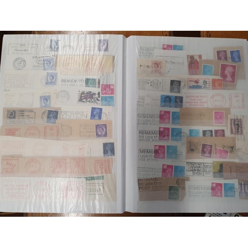 86 - Stamps: A full Stock Book  of Great Britain Post Mark History.