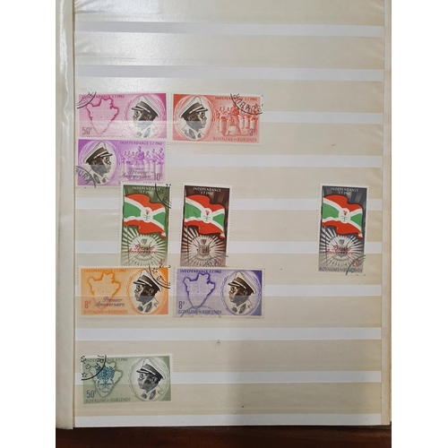 88 - Album of Stamps from Burundi.