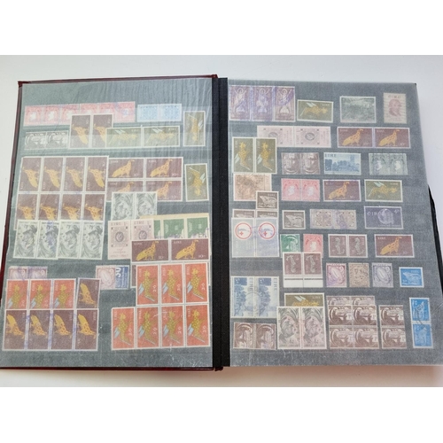 62 - A Stock Book of Irish and German Stamps also to include First Day Covers and others.