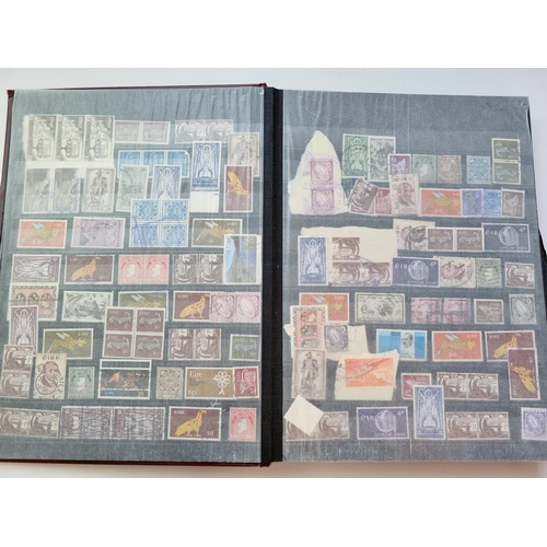 62 - A Stock Book of Irish and German Stamps also to include First Day Covers and others.