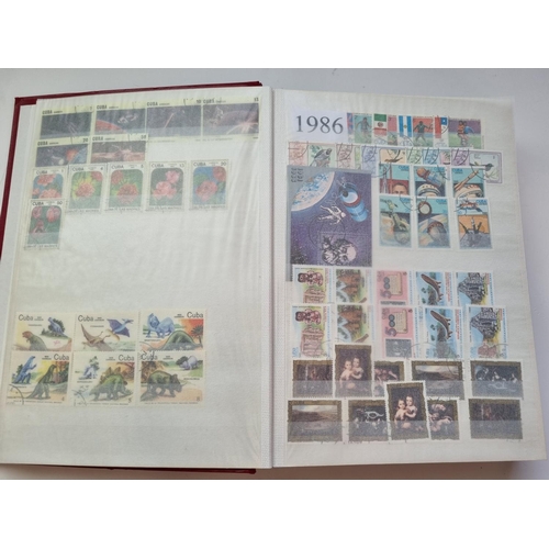 69 - A good selection of Cuban Stamps in a Stock Book.