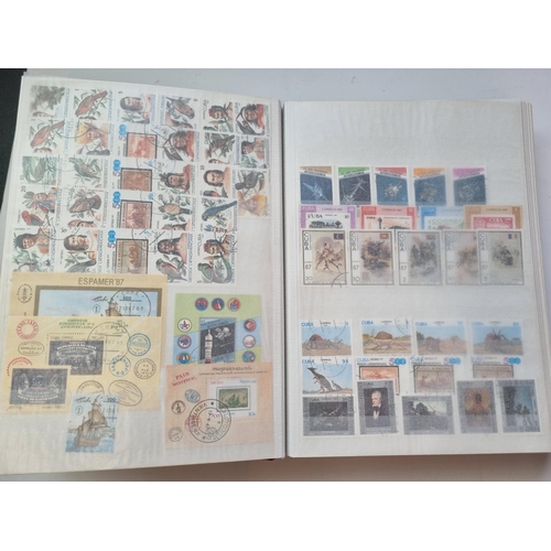 69 - A good selection of Cuban Stamps in a Stock Book.