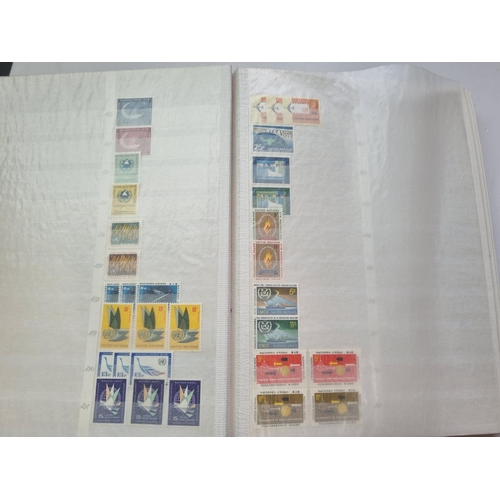 72 - A quantity of United Nations Stamps in a Stock Book.