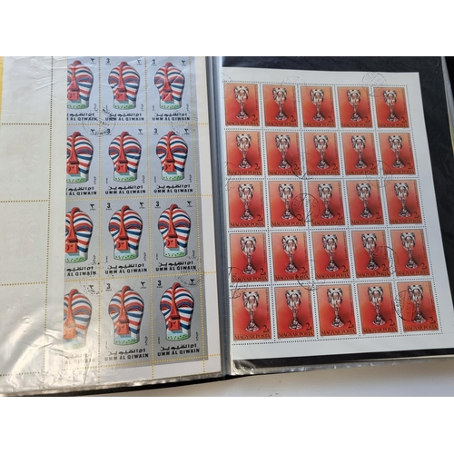 87 - An extremally large quantity of Stamps in eight Albums along with a large quantity of Loose Stamps.