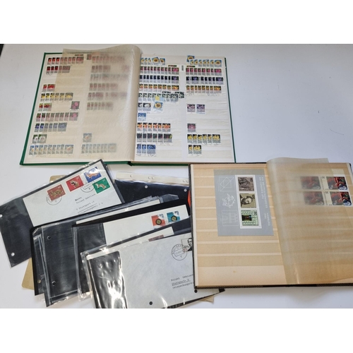 87 - An extremally large quantity of Stamps in eight Albums along with a large quantity of Loose Stamps.