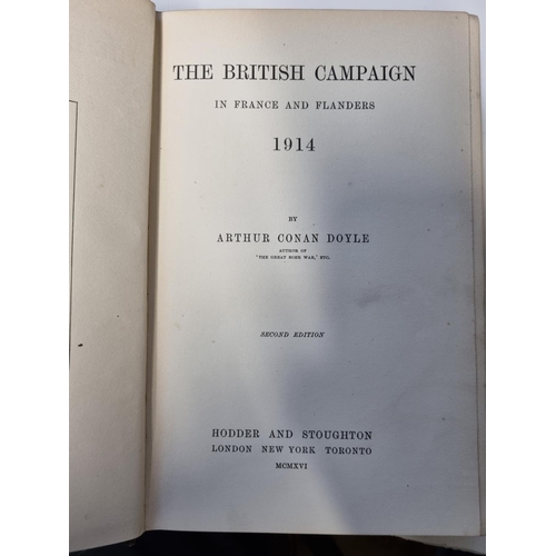 132 - The British Campaign in France and Flanders by Arthur Conan Doyle, second edition.