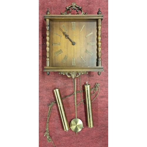 155 - A reproduction Wall Clock.