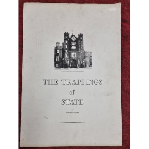 160 - The Trappings of The State, a set of six limited edition coloured Prints by Honoria D Marsh, signed ... 