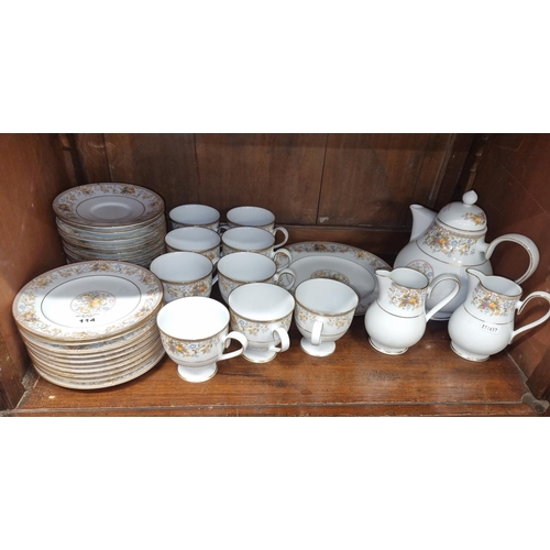 114 - A really good Noritake Teaset.