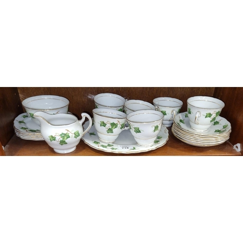 718 - A good Colclough Teaset.