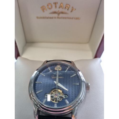 2 - A limited edition Rotary men's Watch produced for the maiden voyage of The Queen Elizabeth Ship. 84/... 