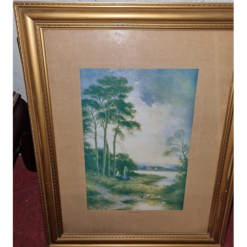 95 - A quantity of Pictures, mostly with gilt frames.