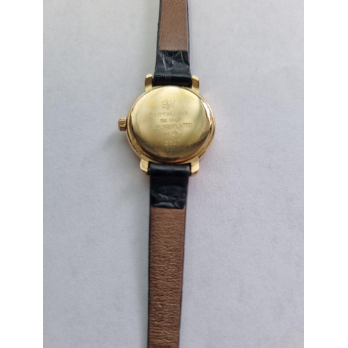 49 - A Raymond Veil Gold plater Ladies Watch.