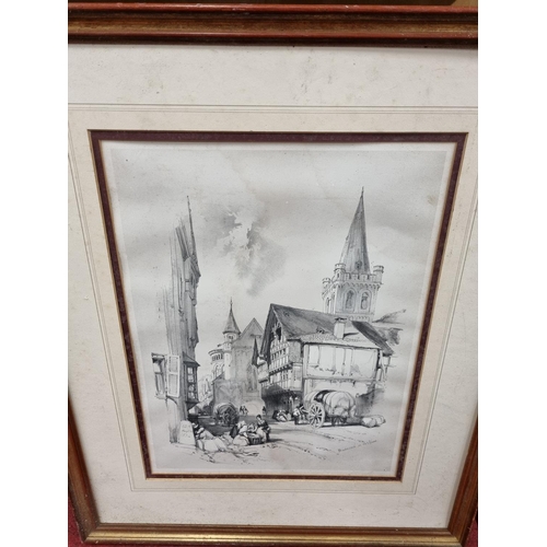746 - A quantity of 19th Century Engravings and Prints of buildings.