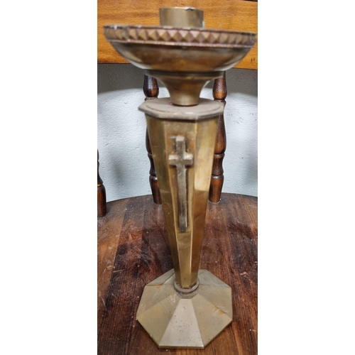 943 - A heavy early 20th Century Candlestick.