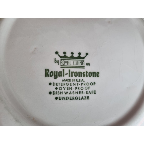 102 - A good quantity of Royal China Ironstone. Made in the US.