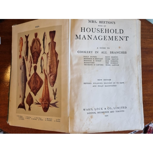 89 - A Mrs Beetons Book of Household Management. New edition dated 1912.