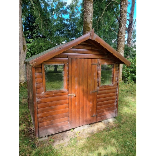 333 - A large Timber Shed. Please note the purchaser of this item will have to provide their own transport... 