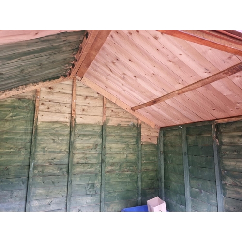 333 - A large Timber Shed. Please note the purchaser of this item will have to provide their own transport... 