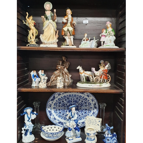 119 - A large quantity of Porcelain Figures.