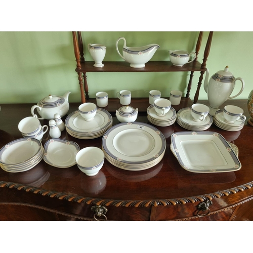 84 - A fantastic part set of Wedgwood 'Waverley' pattern Dinnerwares. Approx 53 pieces of the 'Waverley' ... 