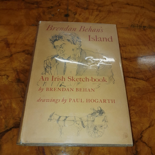 801 - Brendan Behan's Island. An Irish sketchbook by Brendan Behan with drawings by Paul Hobart. First edi... 