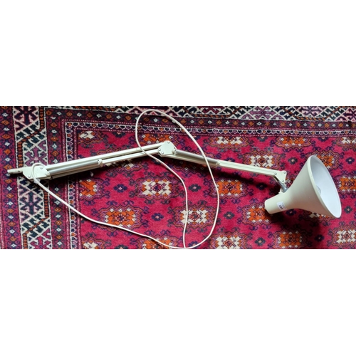 295 - A metal desk Lamp. L 80 cm approx.