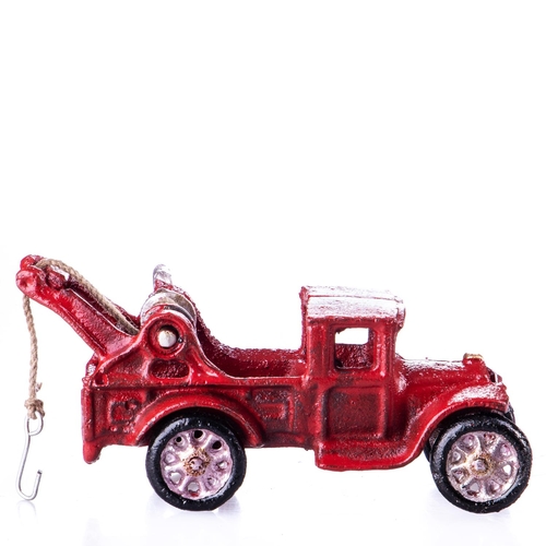 282 - A Cast iron vintage convertible. Dimensions (H x W x D) approx. 10x24x6cm, a cast iron figure motorc... 