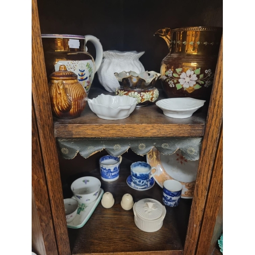 287 - A large quantity of 19th Century Delph, Porcelain and other items from a country house.