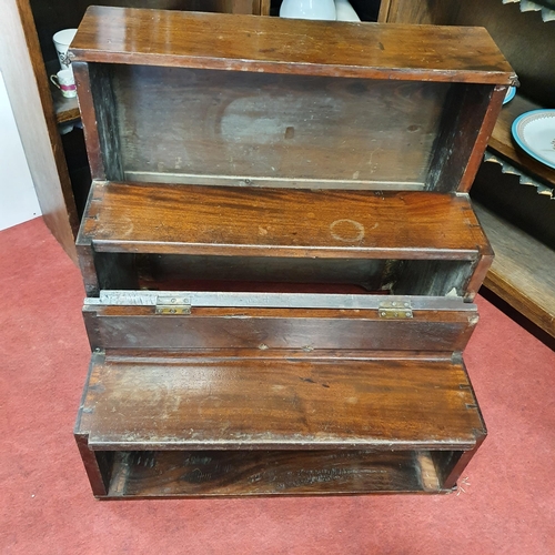 278 - A Georgian Mahogany Chest which converts to a step. 61 x 31 x H 62 cm approx.