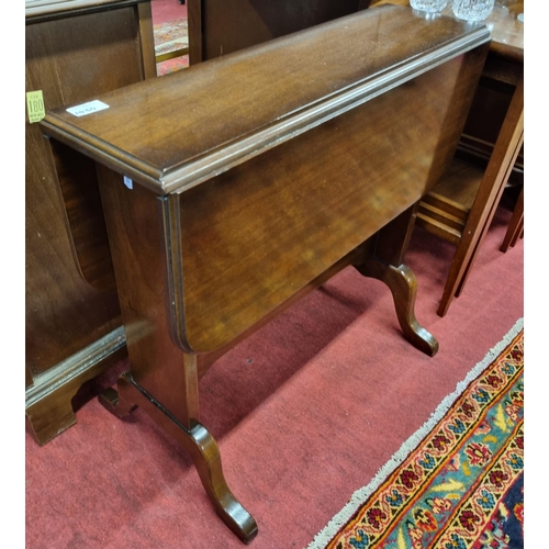 1050 - A early 20 Century Mahogany nest of three Tables, a modern Chest and a small Mahogany drop leaf Tabl... 