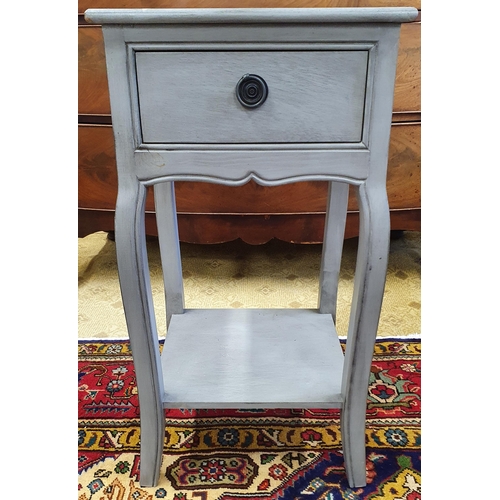 54A - A good painted Side Table. 38 x 35 x H 72 cm approx.