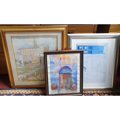 284 - A Group x of maps and pictures
Largest 80 x 63 cm approx.