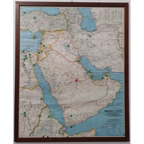 284 - A Group x of maps and pictures
Largest 80 x 63 cm approx.