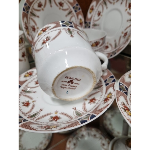 290 - A quantity of Arklow and Bavarian part tea sets.