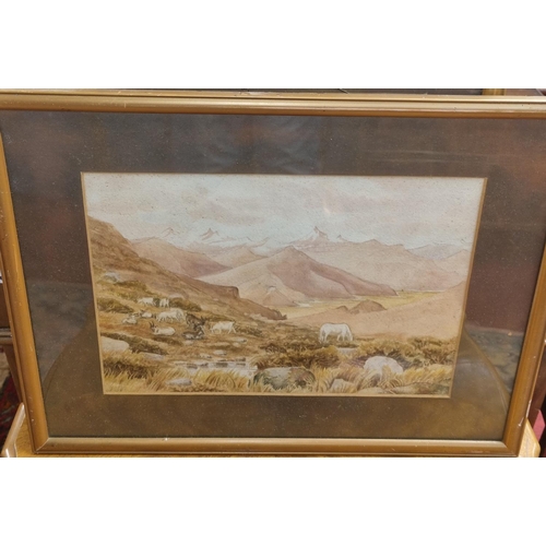 296 - A very good set of four 19th Century Watercolours. No apparent signature. In original slipped frames... 