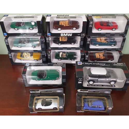 9 - A Vintage collection of Die-Cast Scale Model cars , Original Boxes Great Condition along with Termin... 