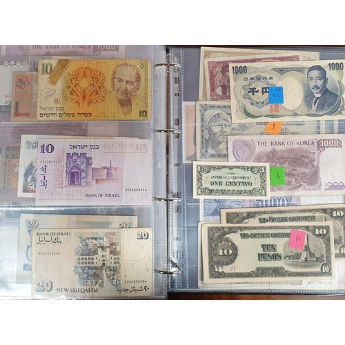 14 - A Large Collection Of World Bank Notes .
325 notes approx.