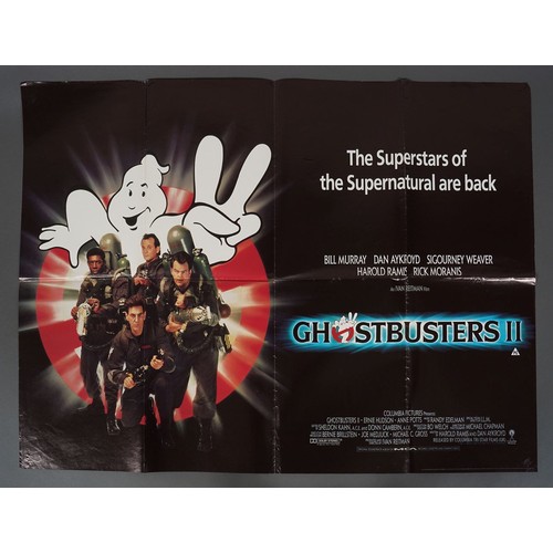 385 - A quantity of Movie Posters to include Ghostbusters II, The Bear, Problem Child, Music Box, Stepping... 