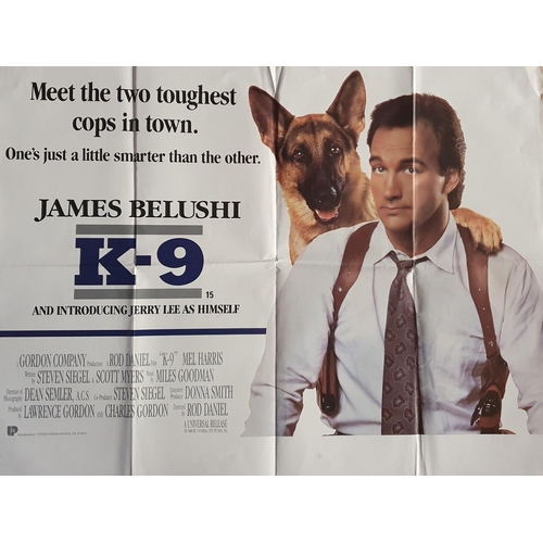 386 - A quantity of Movie Posters to include,
All Dogs Go To Heaven, A World Apart, Mississippi Burning, K... 