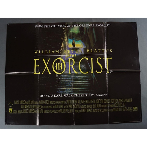 392 - A quantity of Movie Posters to include,
Earth Girls Are Easy, The Exorcist III, Honey I Shrunk The K... 